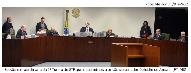 sessão segunda turma STF